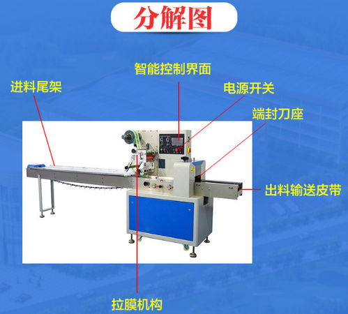 廣東興華盛食品包裝機(jī) 全自動(dòng)枕式包裝機(jī)廠家直銷(xiāo) 包裝機(jī)可制定